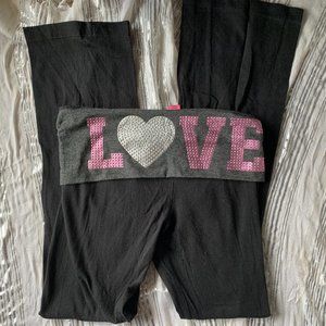 Love in small diamonds- Leggings size small